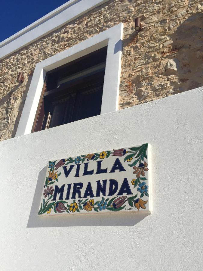 Villa Miranda Chalki Town Extérieur photo
